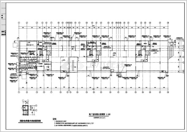 【江苏】某十六层高层住宅楼给排水施工图纸-图一