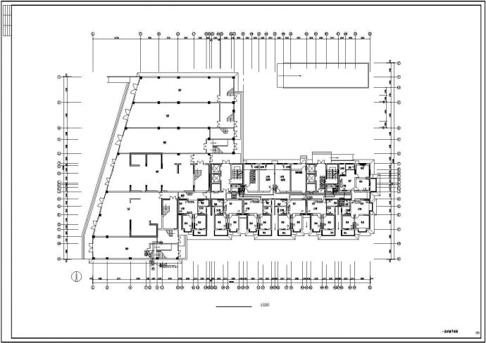 河南某地23层公寓楼暖通设计施工图纸_图1