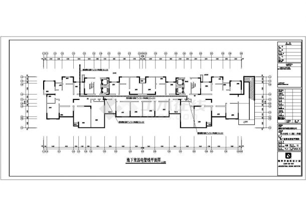 湖南某小区十八层住宅电气设计施工图-图一