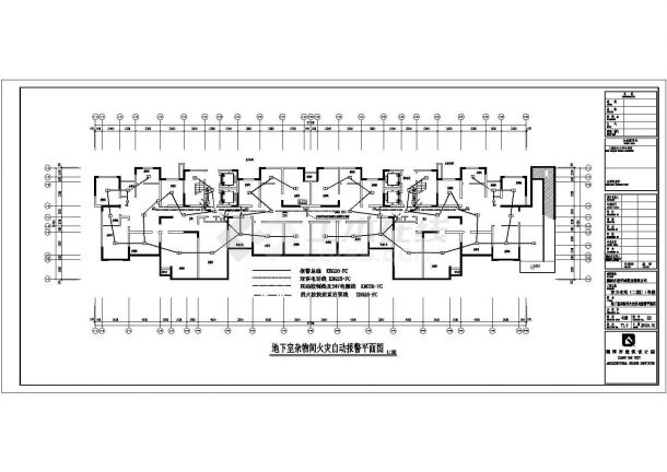 湖南某小区十八层住宅电气设计施工图-图二