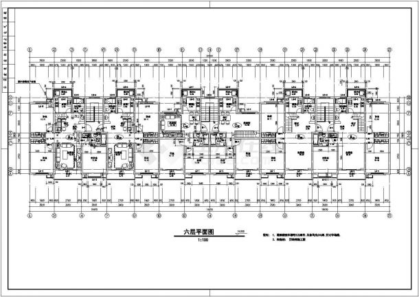 一套非常精美的住宅平立剖面图（9张）-图一