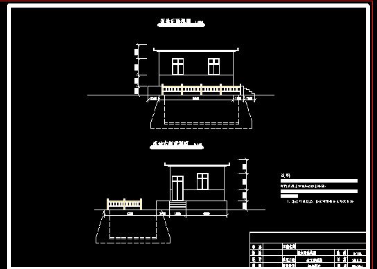 某小型排灌泵站设计图（初步设计阶段）_图1