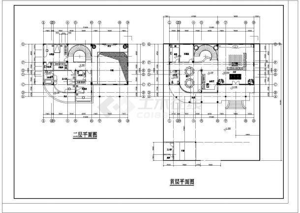 12套某地农村住宅设计方案cad图纸-059-图二