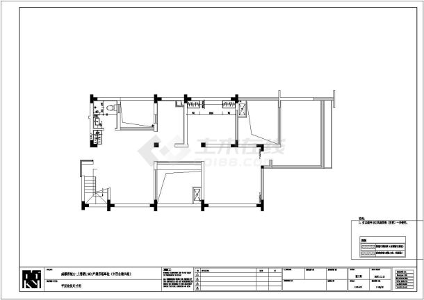 成都三层框架结构花园洋房（跃层）室内装修设计图-图二