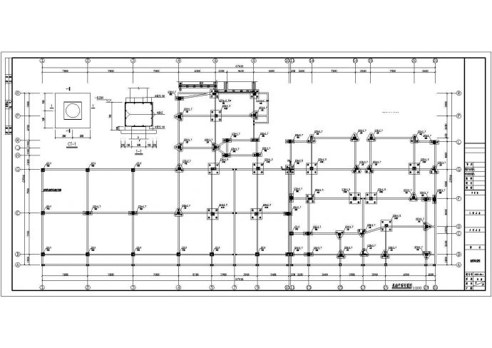 某地六层框架结构住宅楼结构施工图_图1
