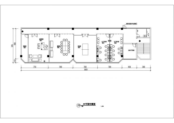 某地证券公司建筑室内装饰设计施工图_图1