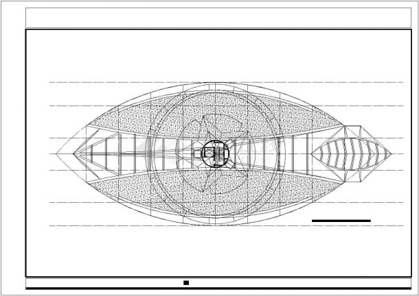 观光塔结构施工全套方案cad设计图纸-图二