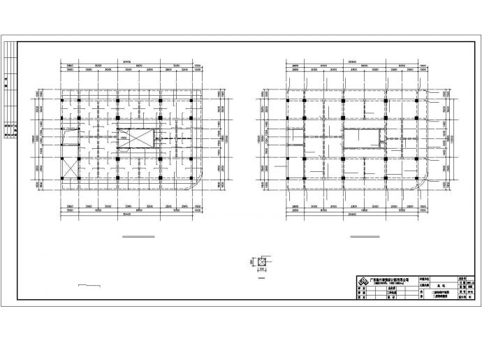 旅馆建筑整套结构详细设计cad施工图纸_图1