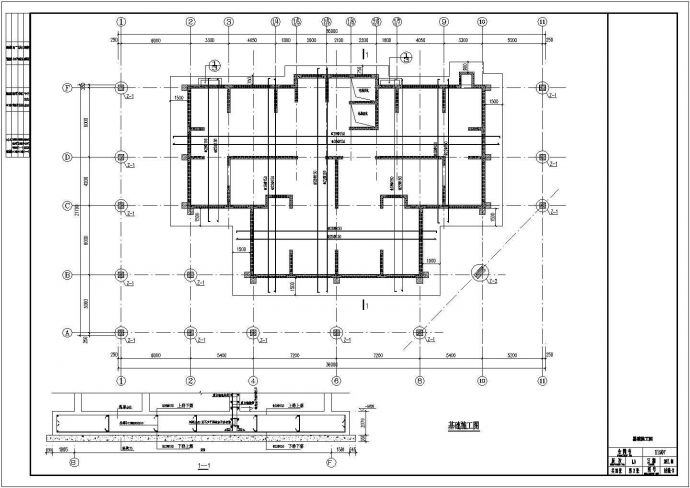 某地区经典18层剪力墙结构施工图纸_图1