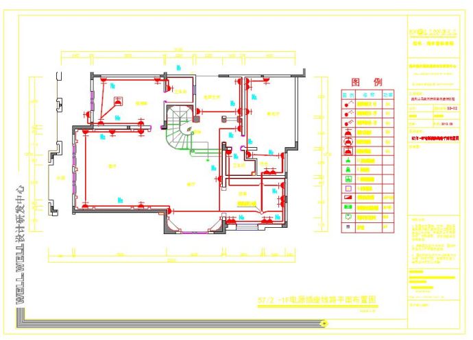 美利山法式别墅室内装饰工程设计施工图_图1