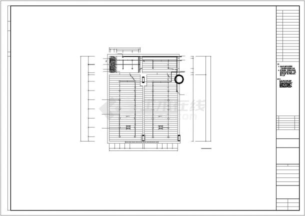 某城市会展中心二次装修图纸（含详图）-图一