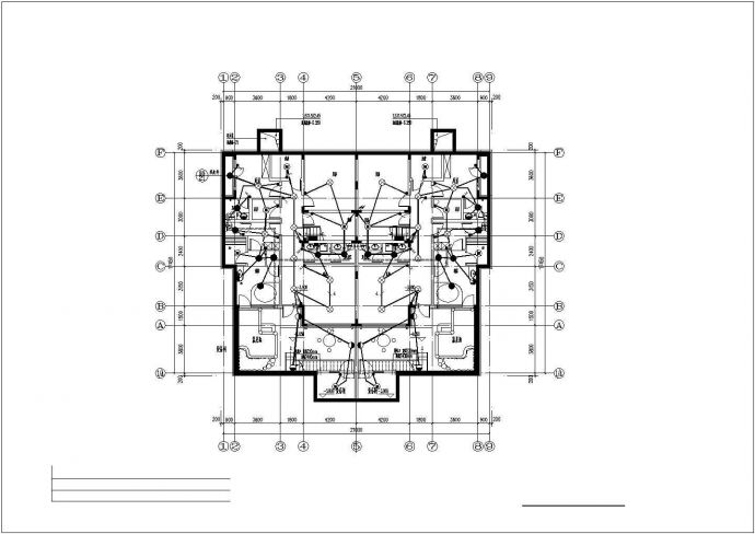 某二层小别墅电气施工图（带地下室）_图1