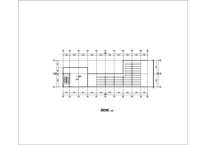 六层商业建筑平立面建筑施工CAD设计图纸_图1