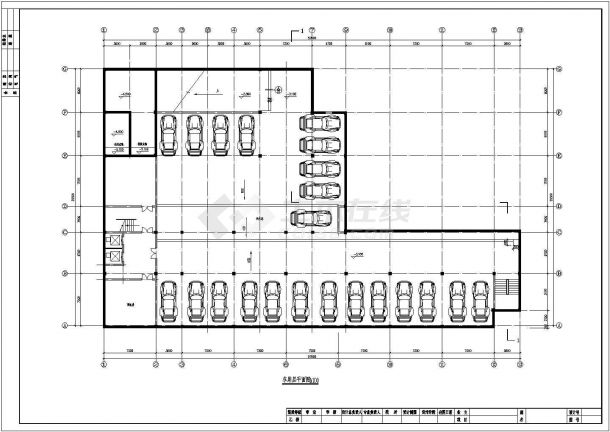  A complete set of cad drawings for construction scheme design of hotel building structure - Figure 1