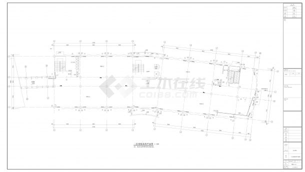 办公楼 采暖空调系统平面图_t3_t3-图一