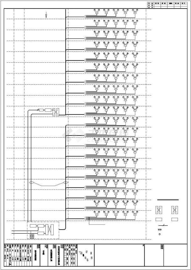 北京某高层住宅楼整套电气线路施工设计cad详细图纸-图二
