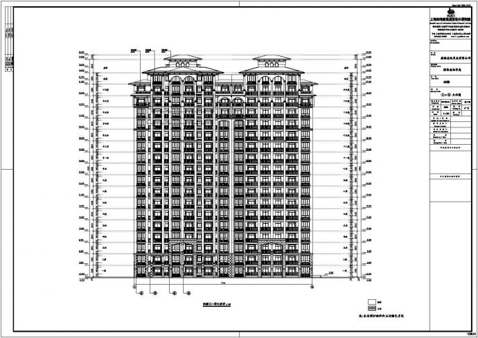 江苏盐城某18层框架剪力墙结构住宅楼建筑施工图_图1