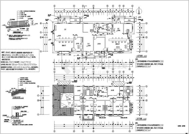 青阳镇刘洞居委会党群服务中心给排水工图-图一