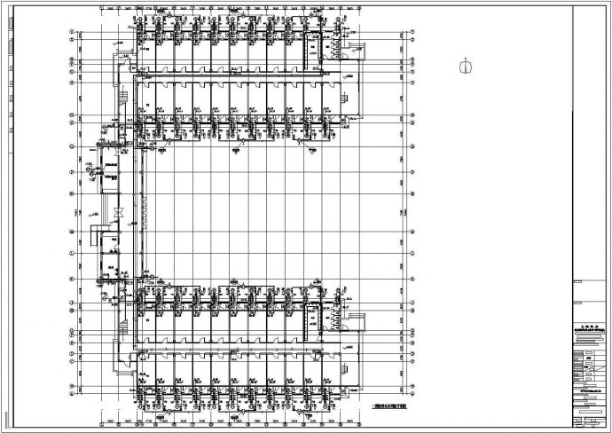 某学校六层框架结构宿舍楼给排水消防设计图_图1