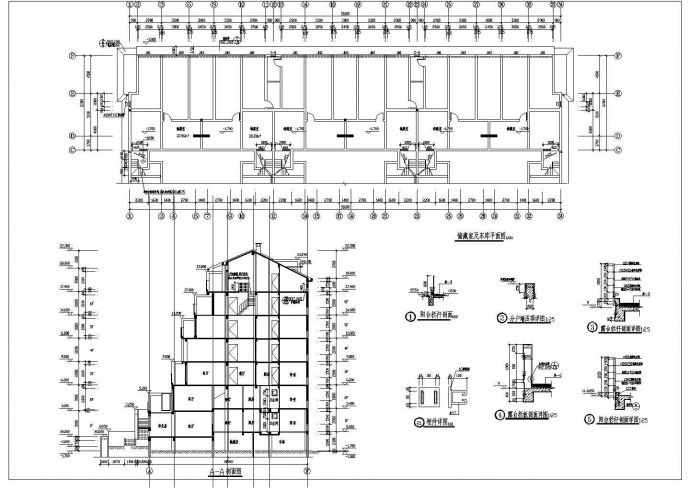 桂林7层框架结构住宅建筑施工图纸_图1