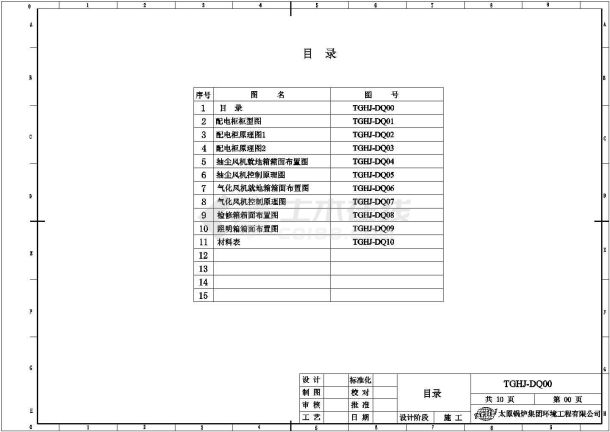 太原锅炉集团铜陵捷汇灰库电气原理图-图一