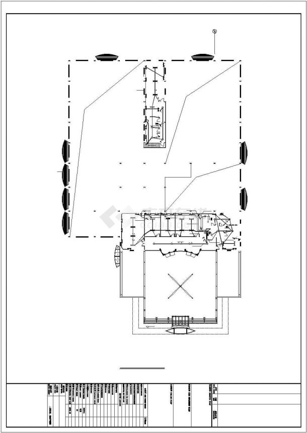 某城市汽车4S店电气设计图（含说明图）-图二