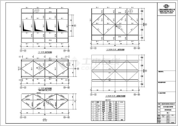 某厂房球形气楼结构施工图（含建筑设计）-图二