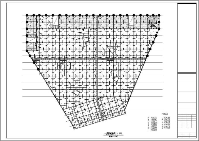 某市公共广场及地下停车场整套建设结构图纸_图1