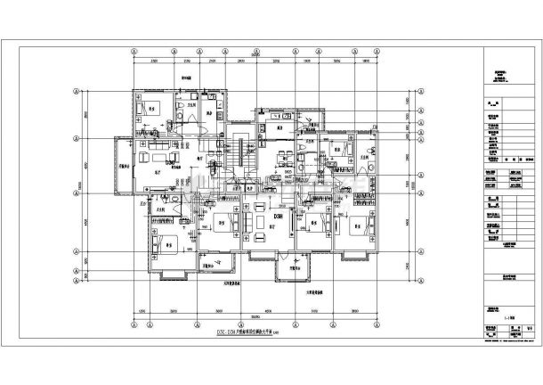 某多层住宅楼中央空调设计（分户计量）-图一
