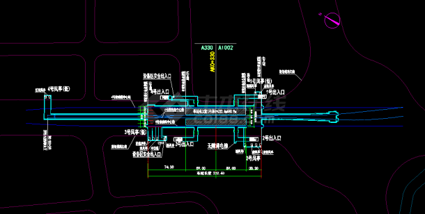 地铁起点站规划参考图-图二