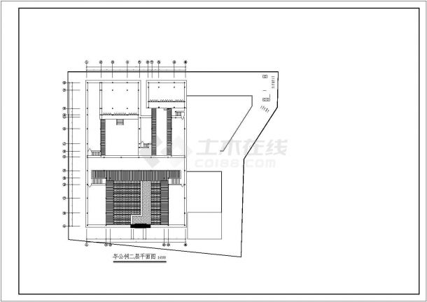 某地某古建整修设计cad详施工图纸-图二