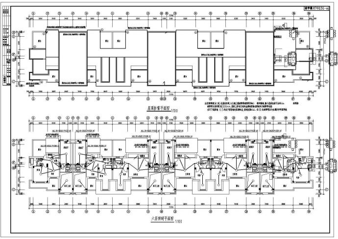某小区住宅电气设计施工CAD图纸_图1