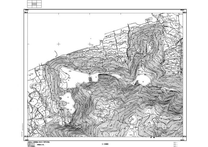 某地五龙山公园规划CAD设计方案_图1