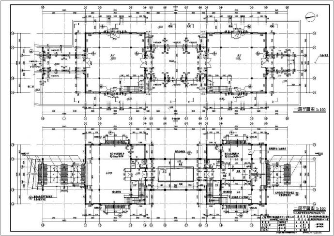 某地2层中式现代别墅建筑设计施工图_图1