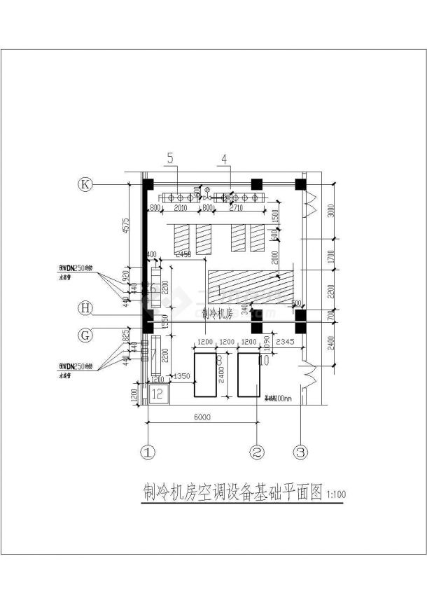 天津市静海县十二层医院外科综合楼供热通风空调施工图设计-图一