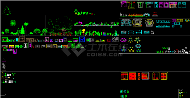 家装主材家具图例CAD大全-图一