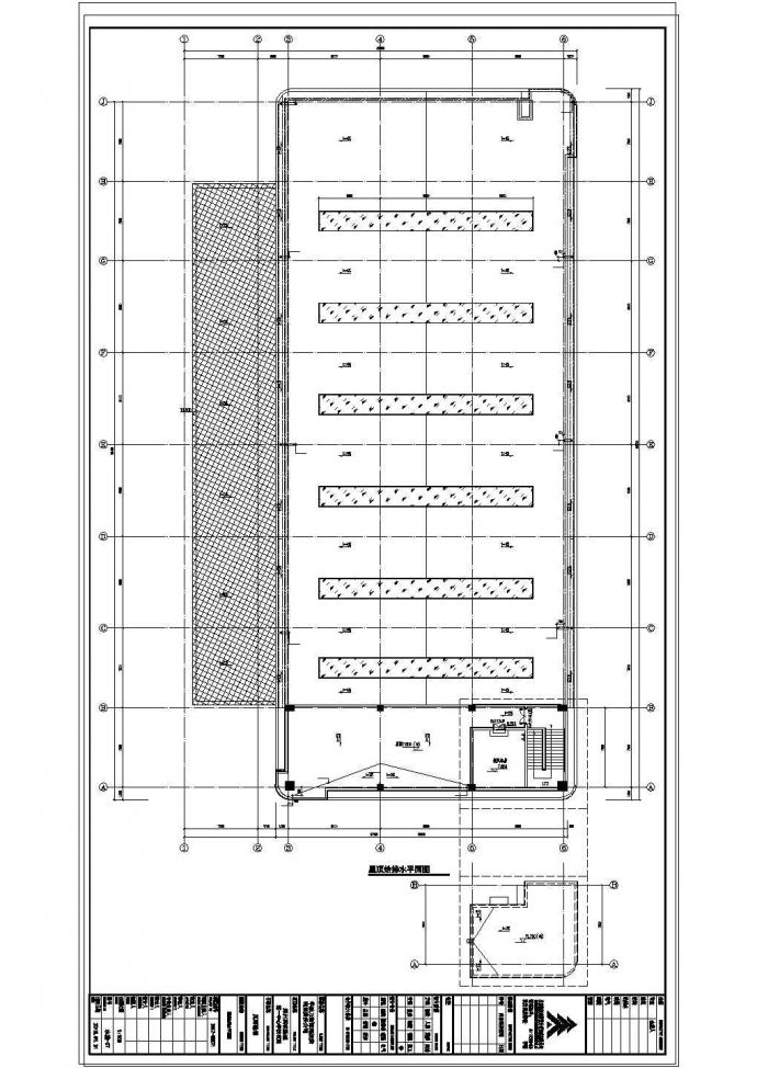 学校项目建筑结构水电暖通装修图_图1