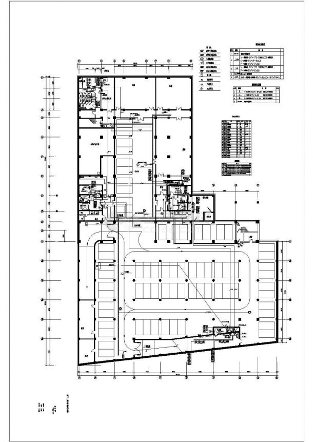 高法弱电电气设计施工平面CAD图-图一