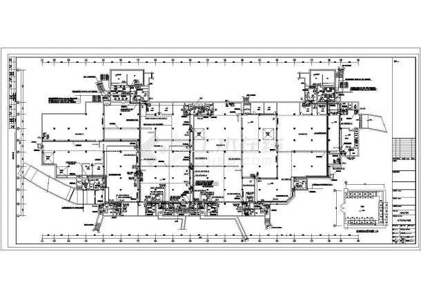 地下汽车库全套详细电气设计施工CAD图-图一