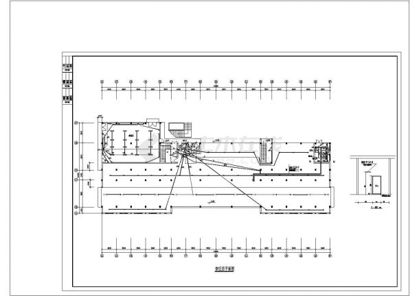管理楼全套详细电气设计施工CAD图-图一