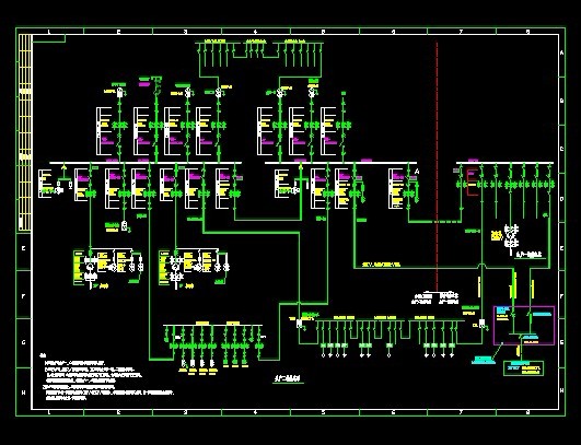 糖厂10kV电气主接线图（二期工程）_图1