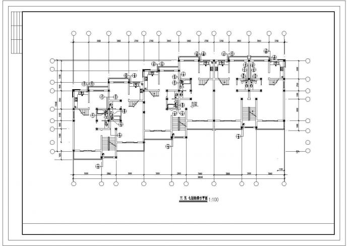 某地区 (6)号商住楼电气cad设计施工图_图1
