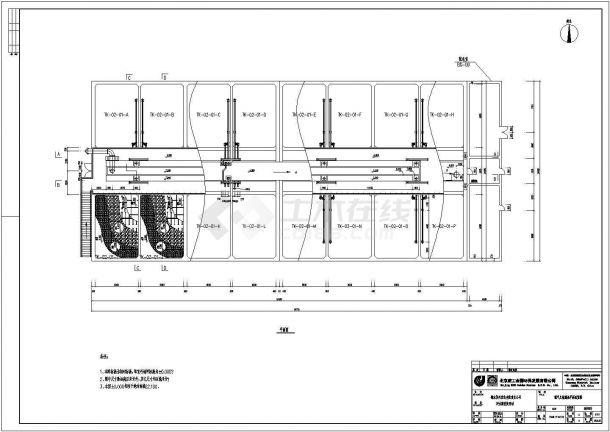 某工程BAF污水深度处理站全套图纸-图一