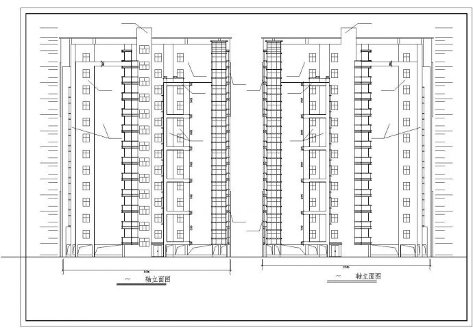 某地13层框剪结构住宅楼建筑设计方案图_图1