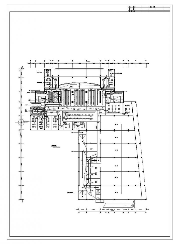 某地区某广播电视中心电气cad设计施工图_图1