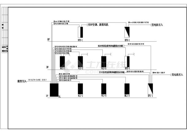 某地区中国会所歌剧院电气cad设计施工图-图二