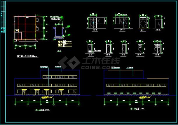 中药前处理提取车间建筑施工图（含设计说明）-图二