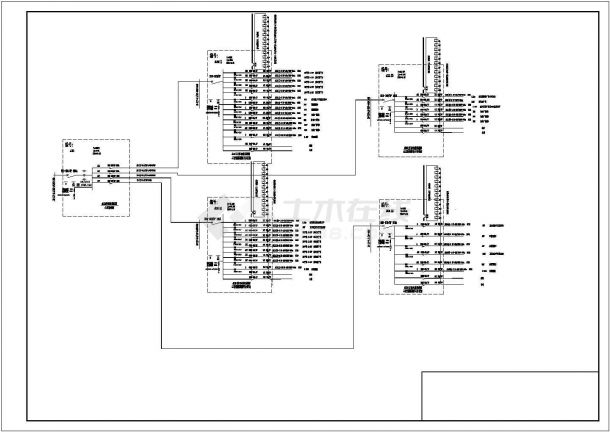 某小区整套照明系统控制CAD设计施工图-图二