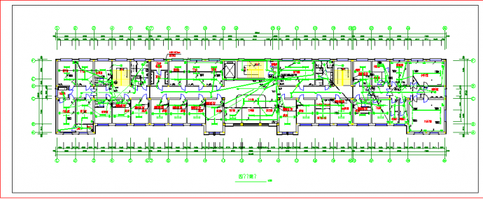 某医院内部全套电气设计CAD施工图纸_图1