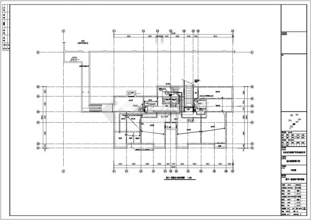 北京某高层住宅楼整套电气线路设计CAD施工方案图纸-图二